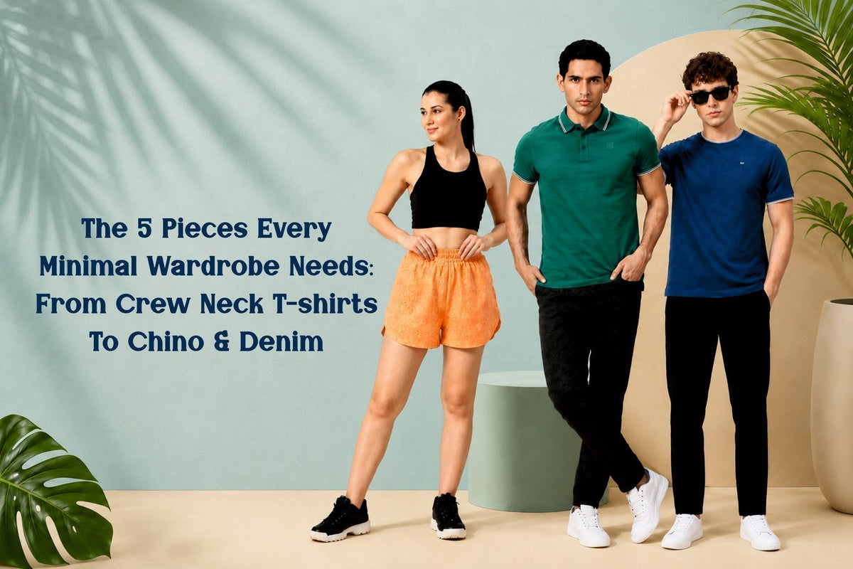 Crew Neck T-Shirts to Chinos and Denim
