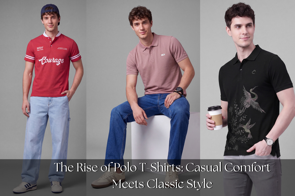 The Rise of Polo T-Shirts: Casual Comfort Meets Classic Style