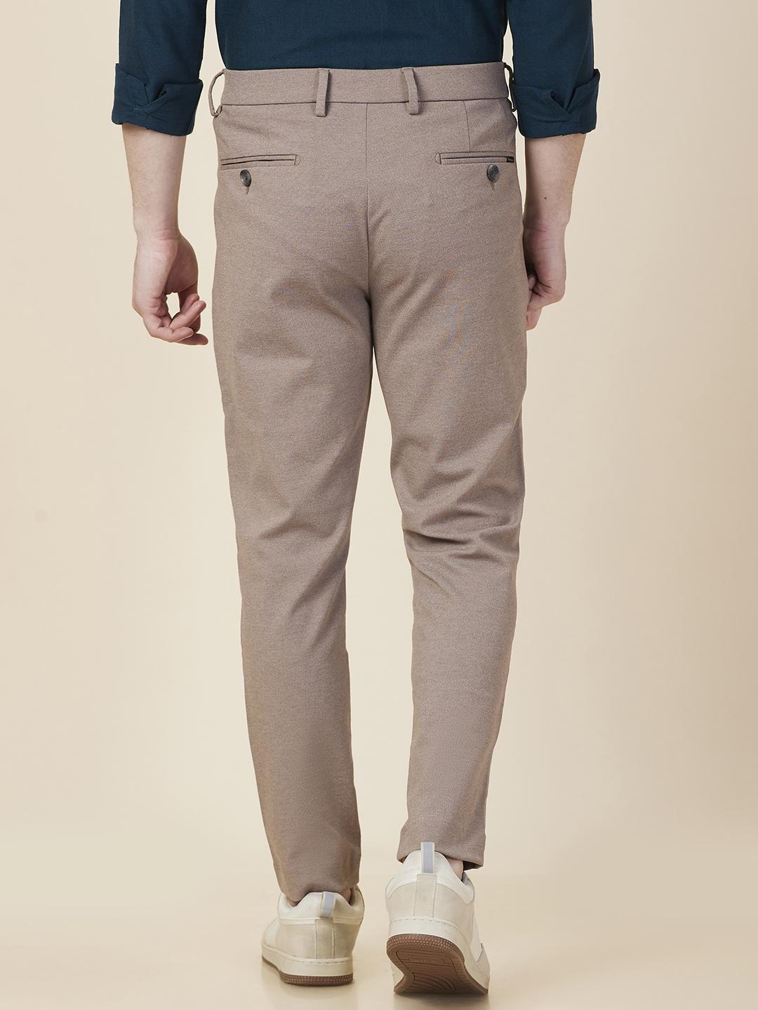 Sand Cropped Fit Chino For Men By Being Human Clothing