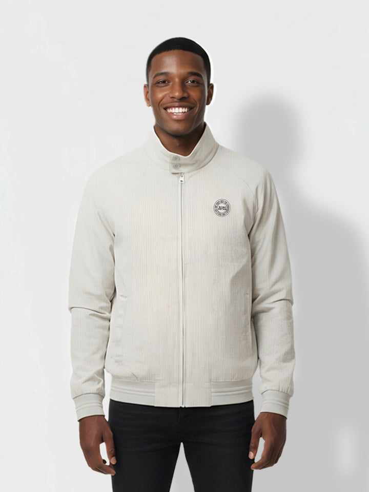 White Regular Fit Men's Jacket
