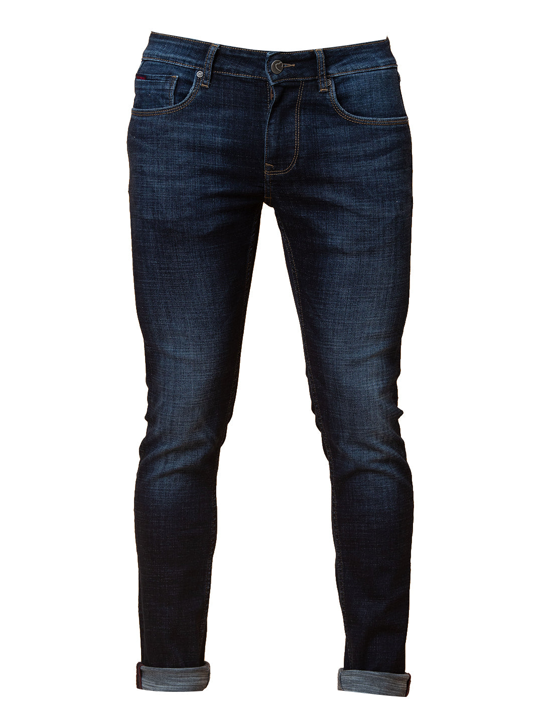 Dark Tone Skinny Fit Denims For Men By Being Human Clothing