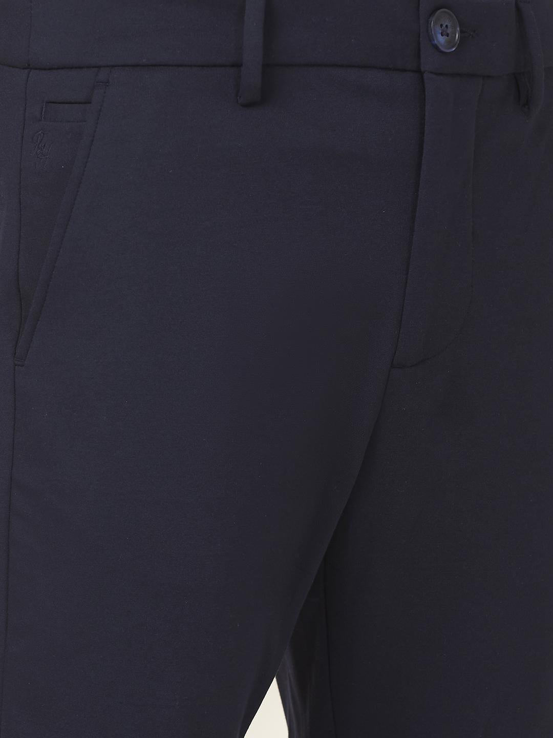 Navy Cropped Fit Chino For Men By Being Human Clothing