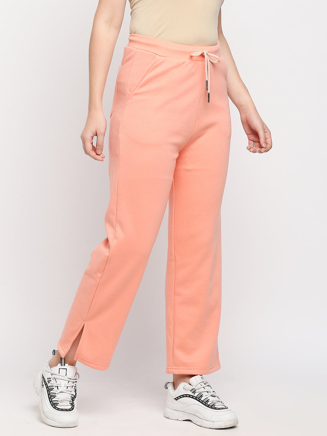 Pink Women's Track Pants By Being Human Clothing