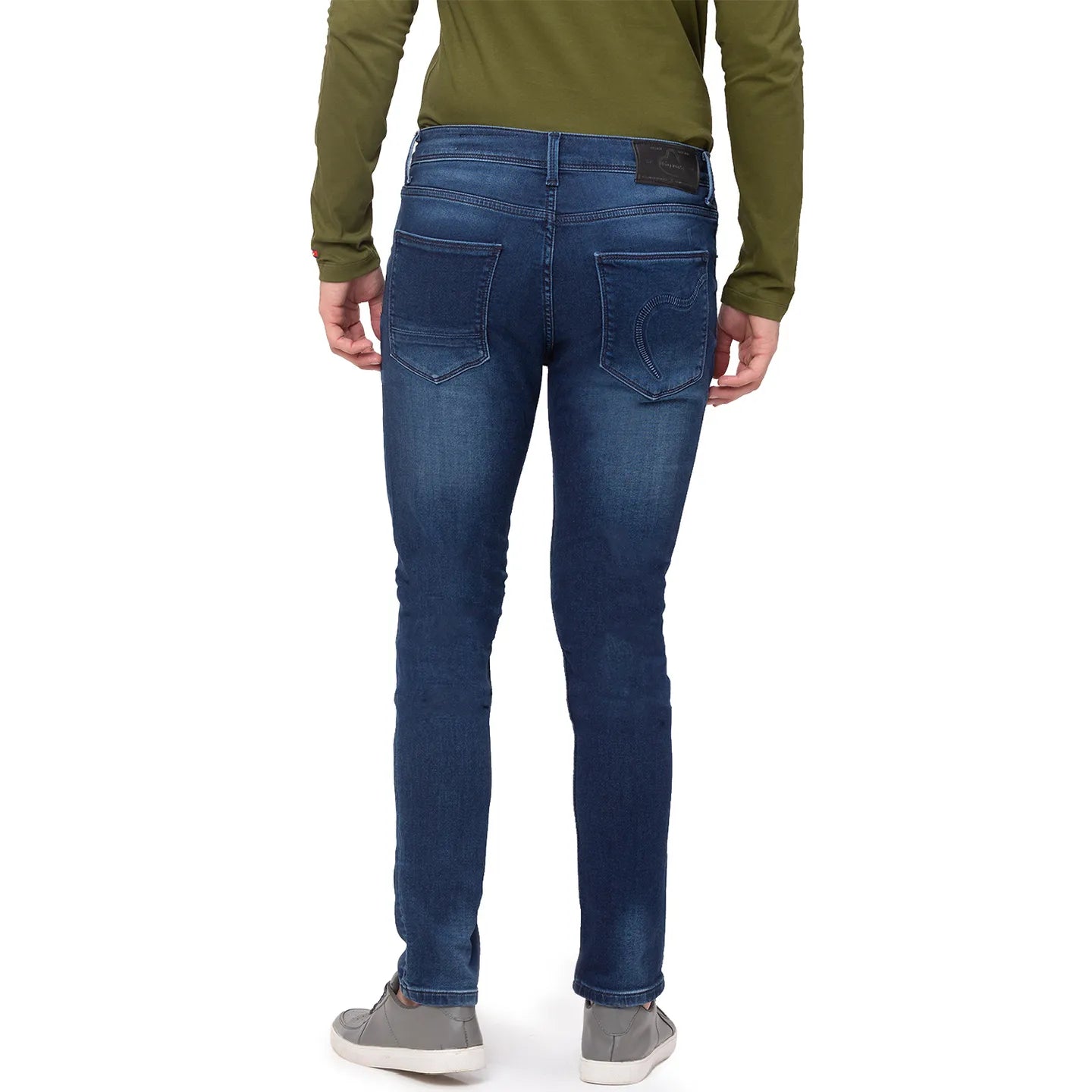 Blue Jogger Fit Men's Denims by Being Human Clothing