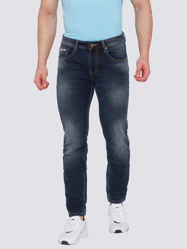Blue Skinny Fit Denim for Men