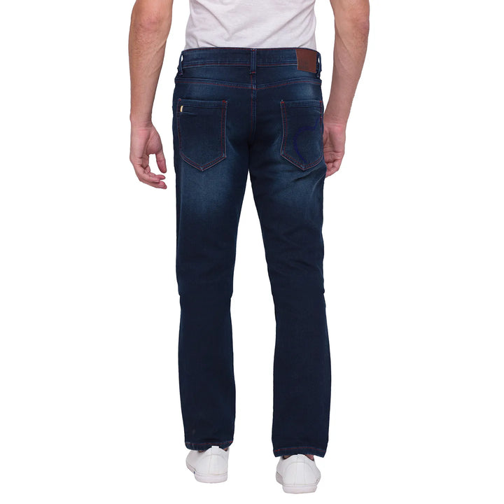 Blue Slim Fit Denim for Men by Being Human Clothing