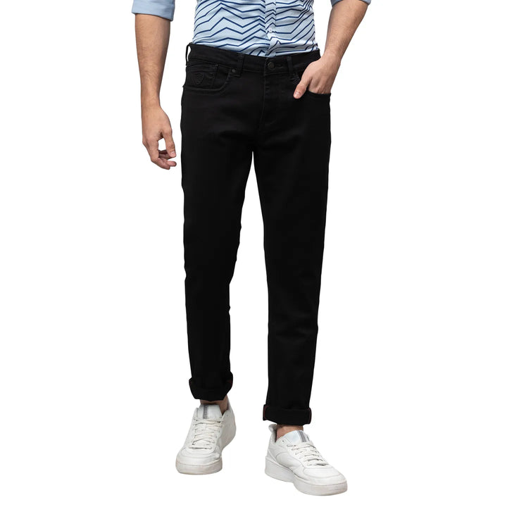 Blue Slim Fit Denim for Men by Being Human Clothing