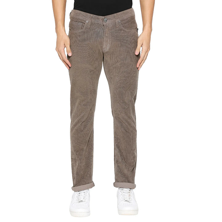 Grey Slim Fit Denim for Men by Being Human Clothing