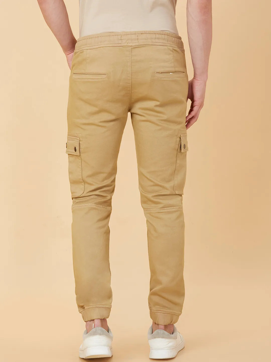 Being Human Clothing Men Jogger Fit Denim-Camel