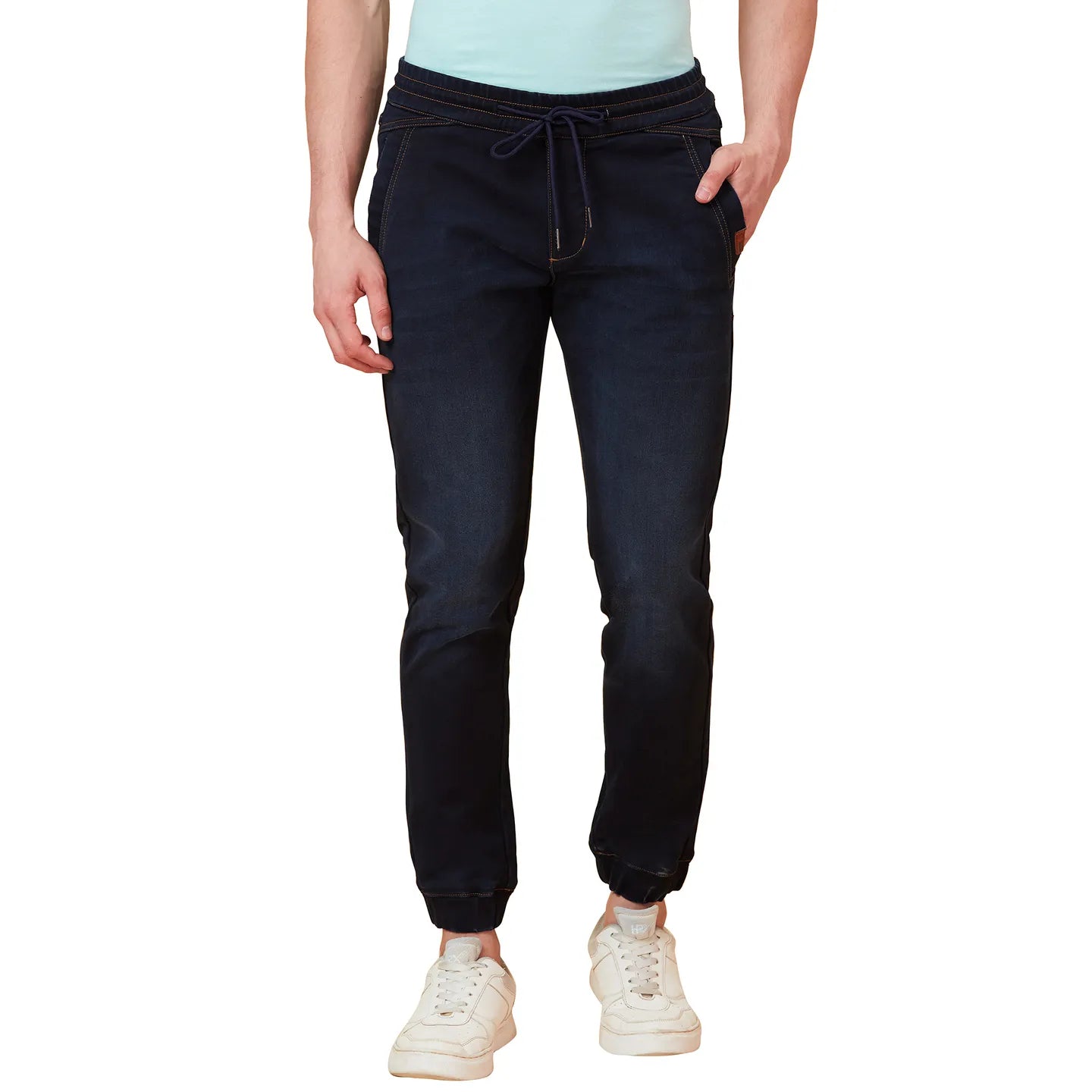 Being Human Clothing Men Jogger Fit Denim-Dark Tone