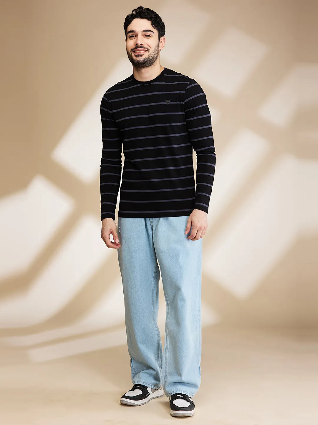 Being Human Clothing Mens-Bottom Denim Light Tone