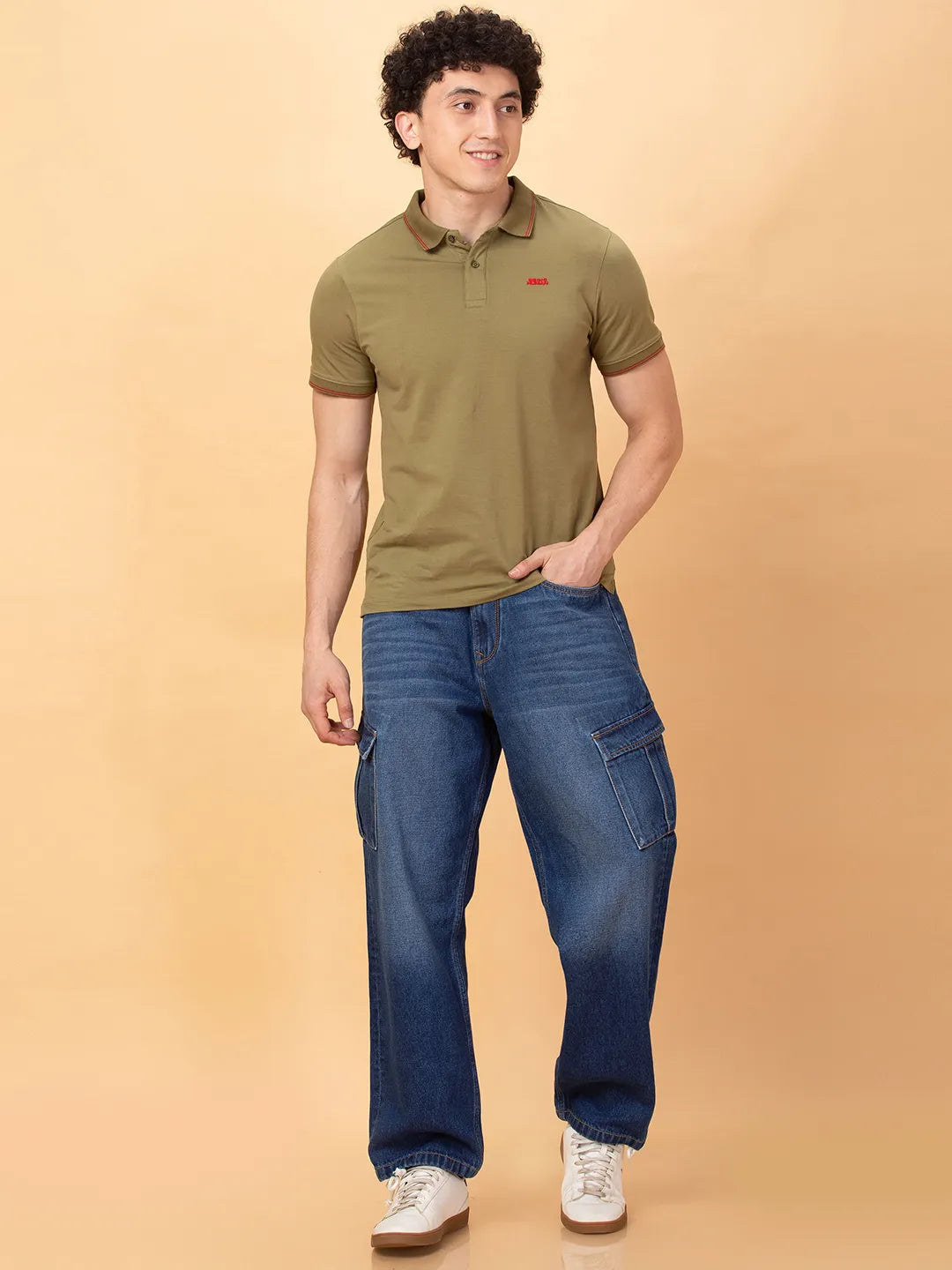 Being Human Clothing Mens-Bottom Denim Dark Tone