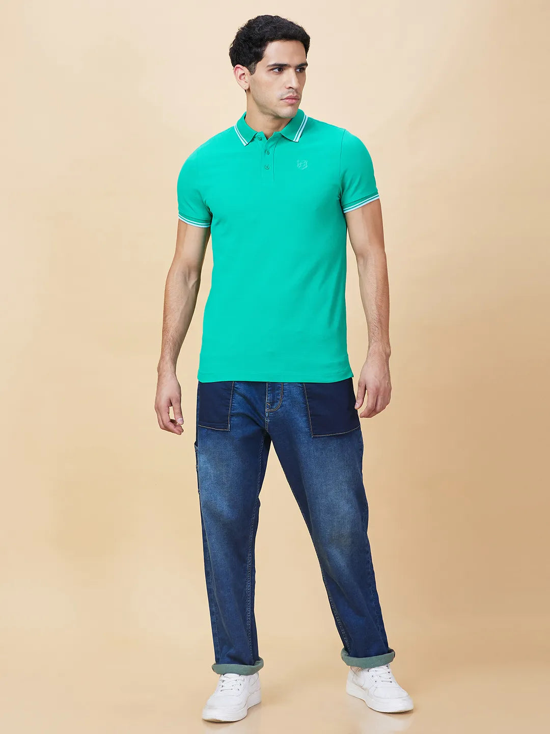 Being Human Clothing Mens-Bottom Denim Dark Tone