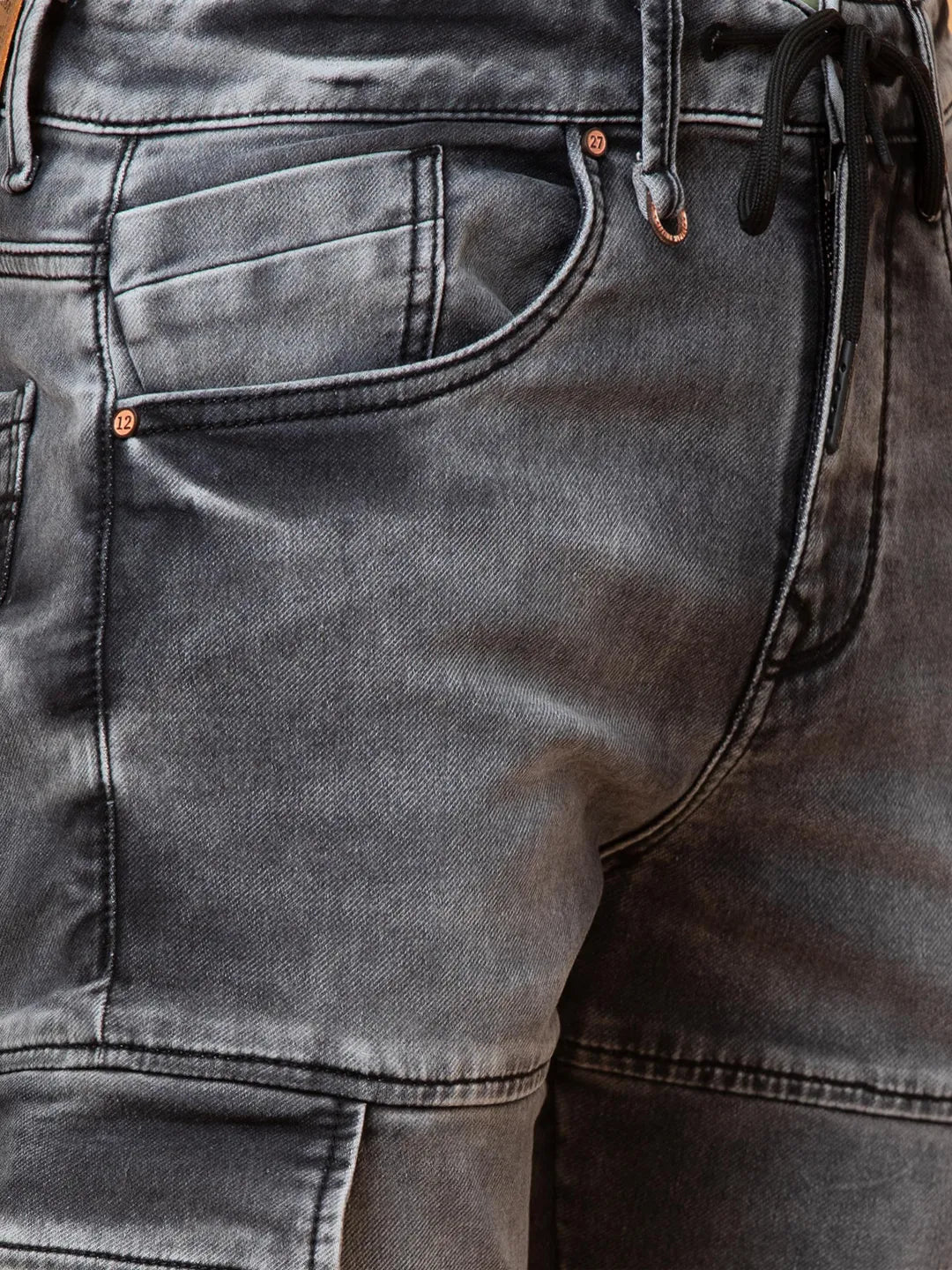 Being Human Clothing Mens-Bottom Joggers Grey Tone