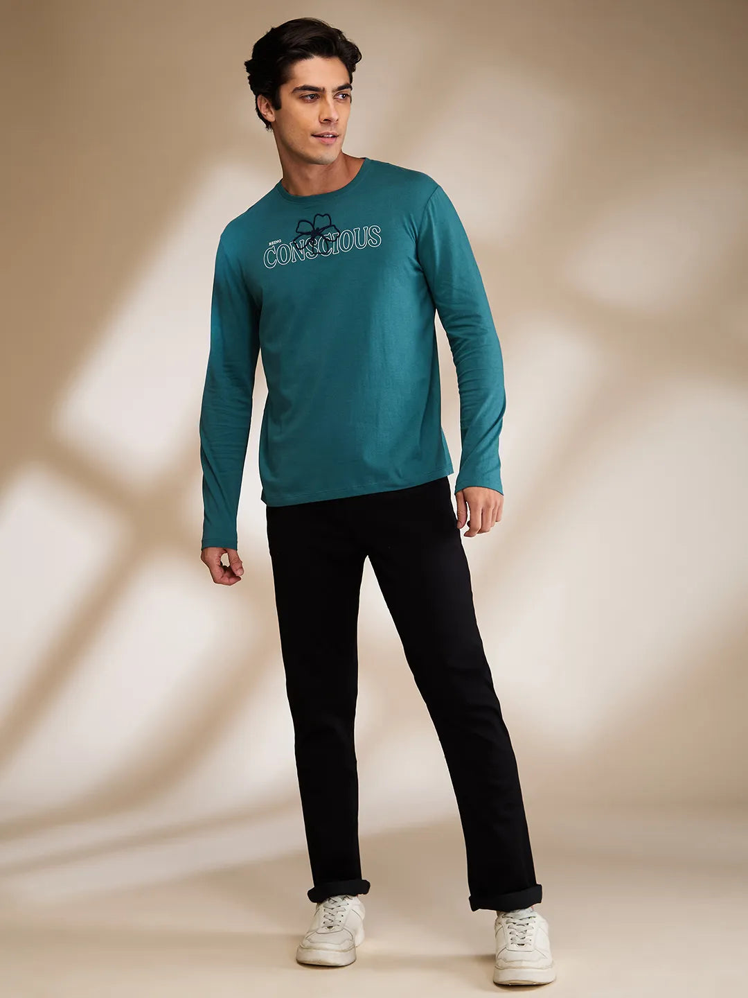 Straight Fit Black Denim - Being Human clothing