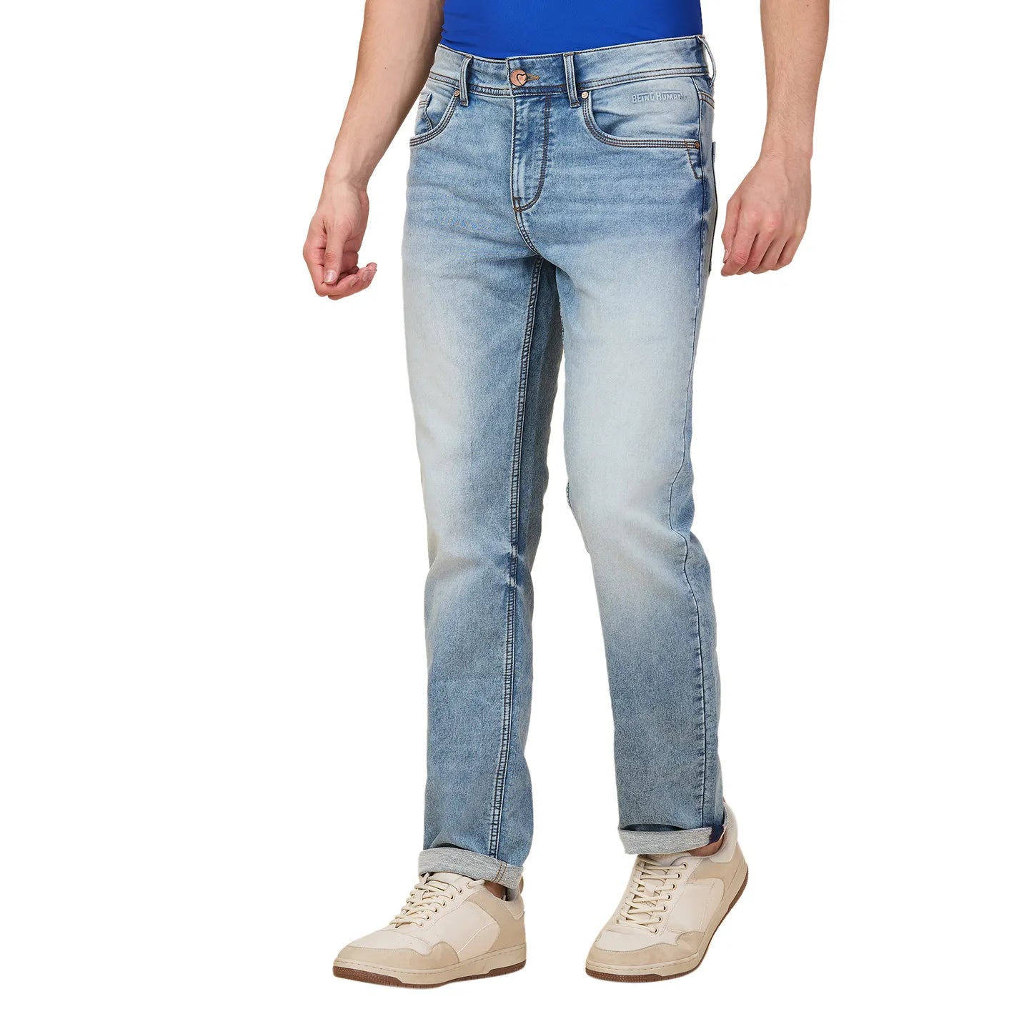 Being Human Clothing Mens-Bottom Denim