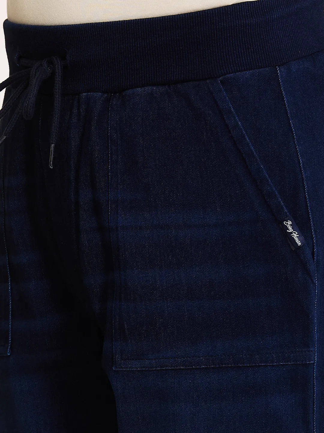 Being Human Clothing Mens-Bottom Joggers Dark Tone