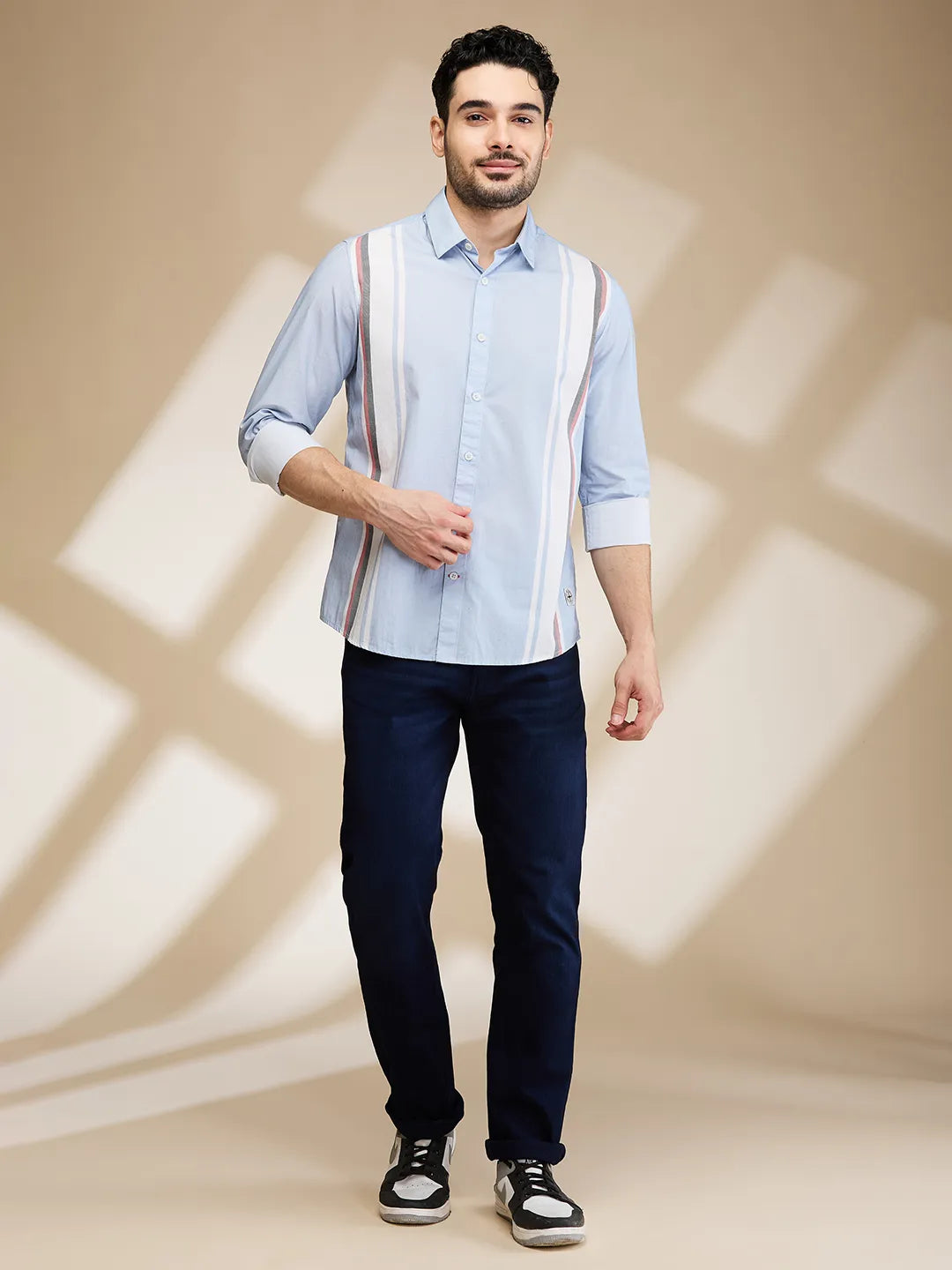 Being Human Clothing Mens-Bottom Denim Dark Tone