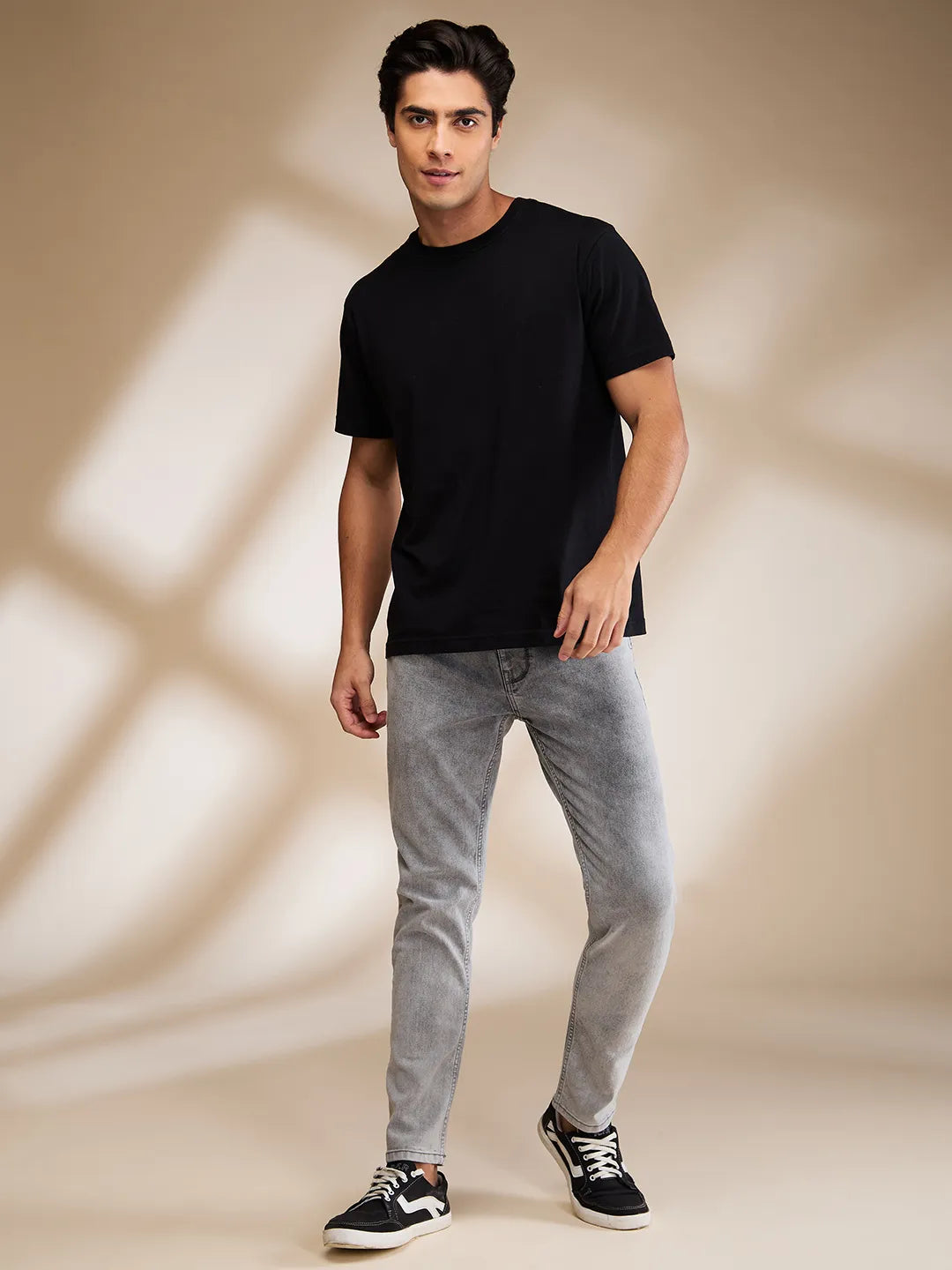 Being Human Clothing Mens-Bottom Denim Lt.Grey Tone