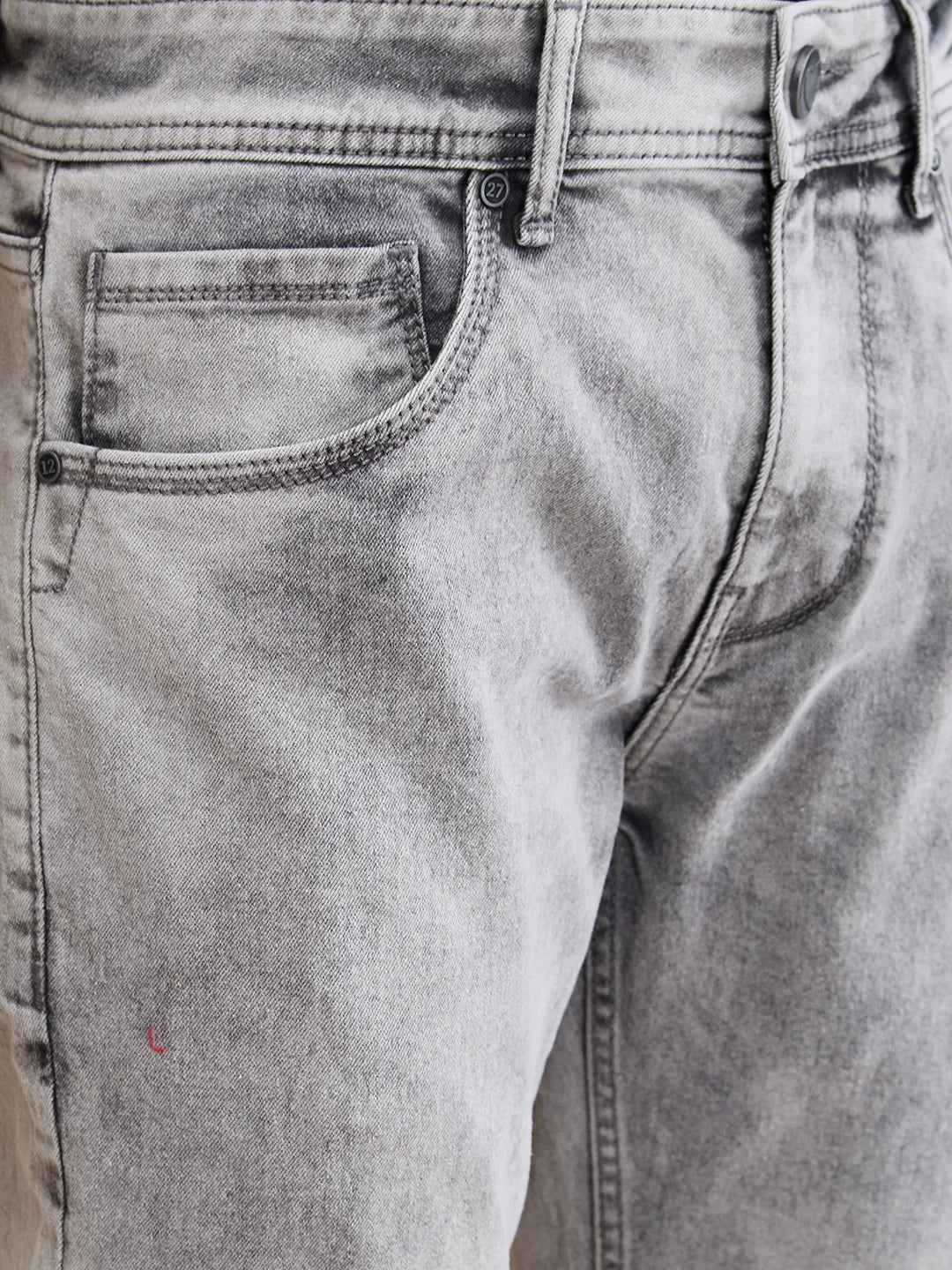 Being Human Clothing Mens-Bottom Denim Lt.Grey Tone