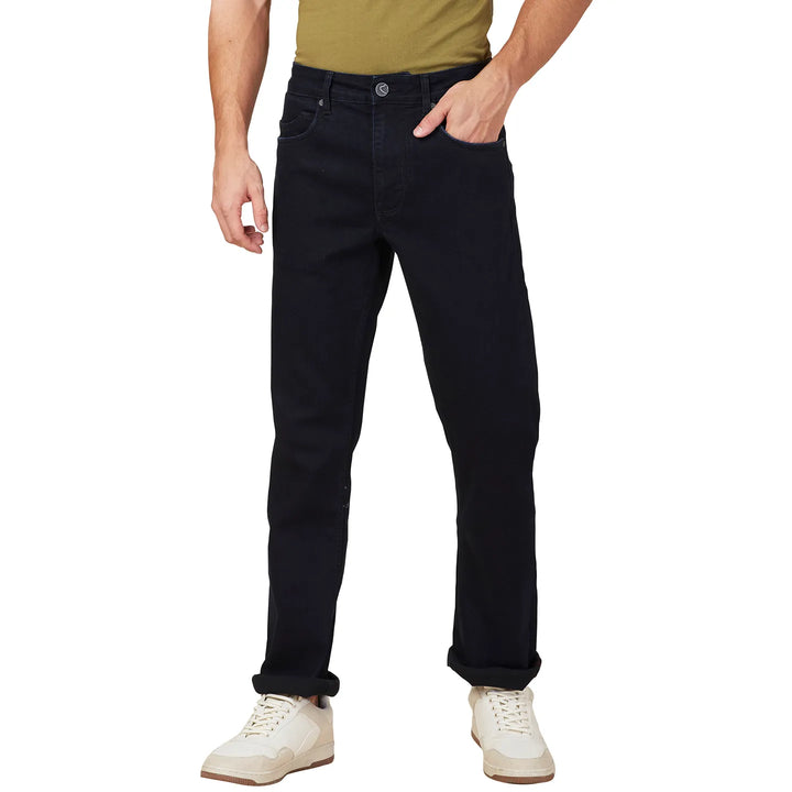 Blue Berylium-Boot Cut Fit Denims for Men by Being Human Clothing