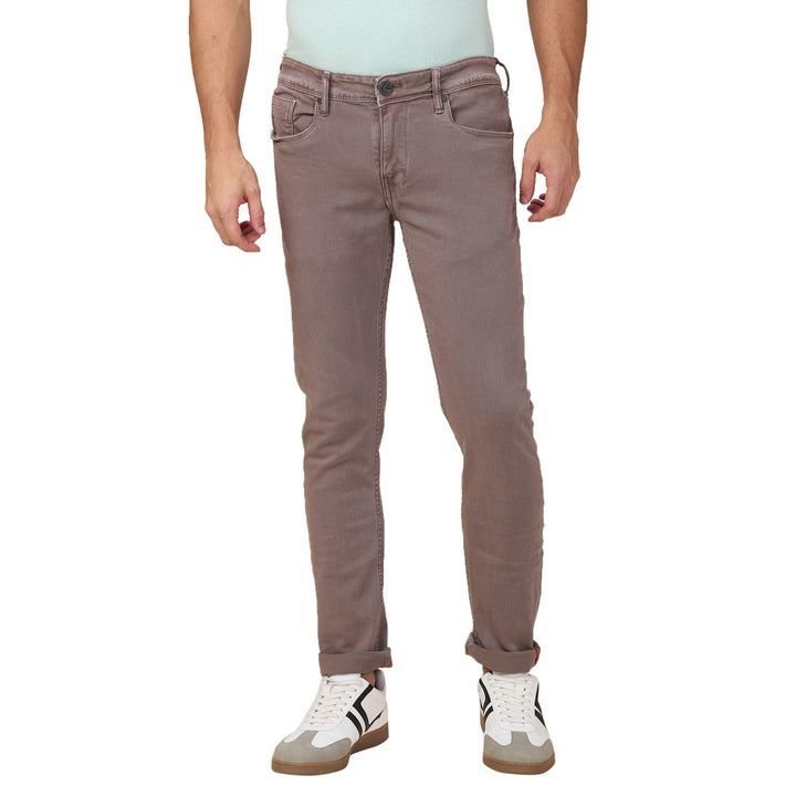 Grey Helium Skinny Fit Denims for Men