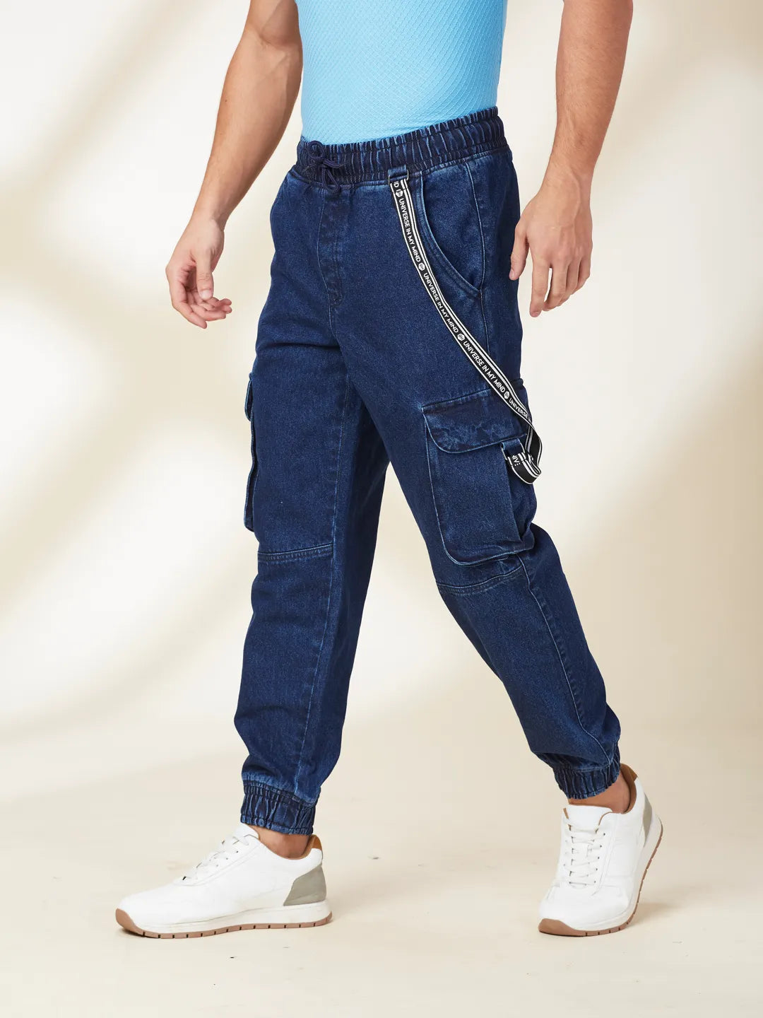 Being Human Clothing Mens-Bottom Joggers Dk.Tone