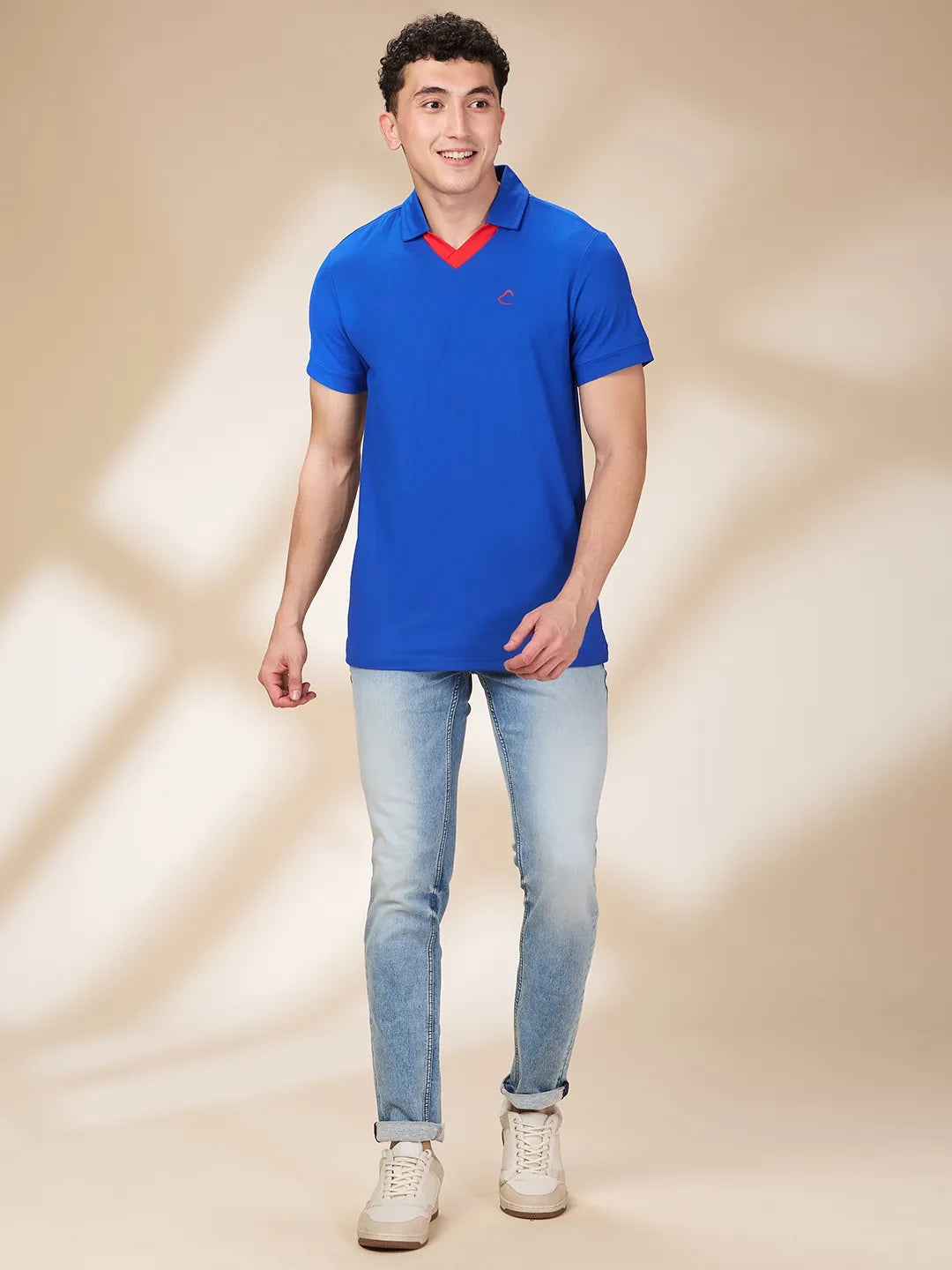 Being Human Clothing Men Blue Solid Jeans