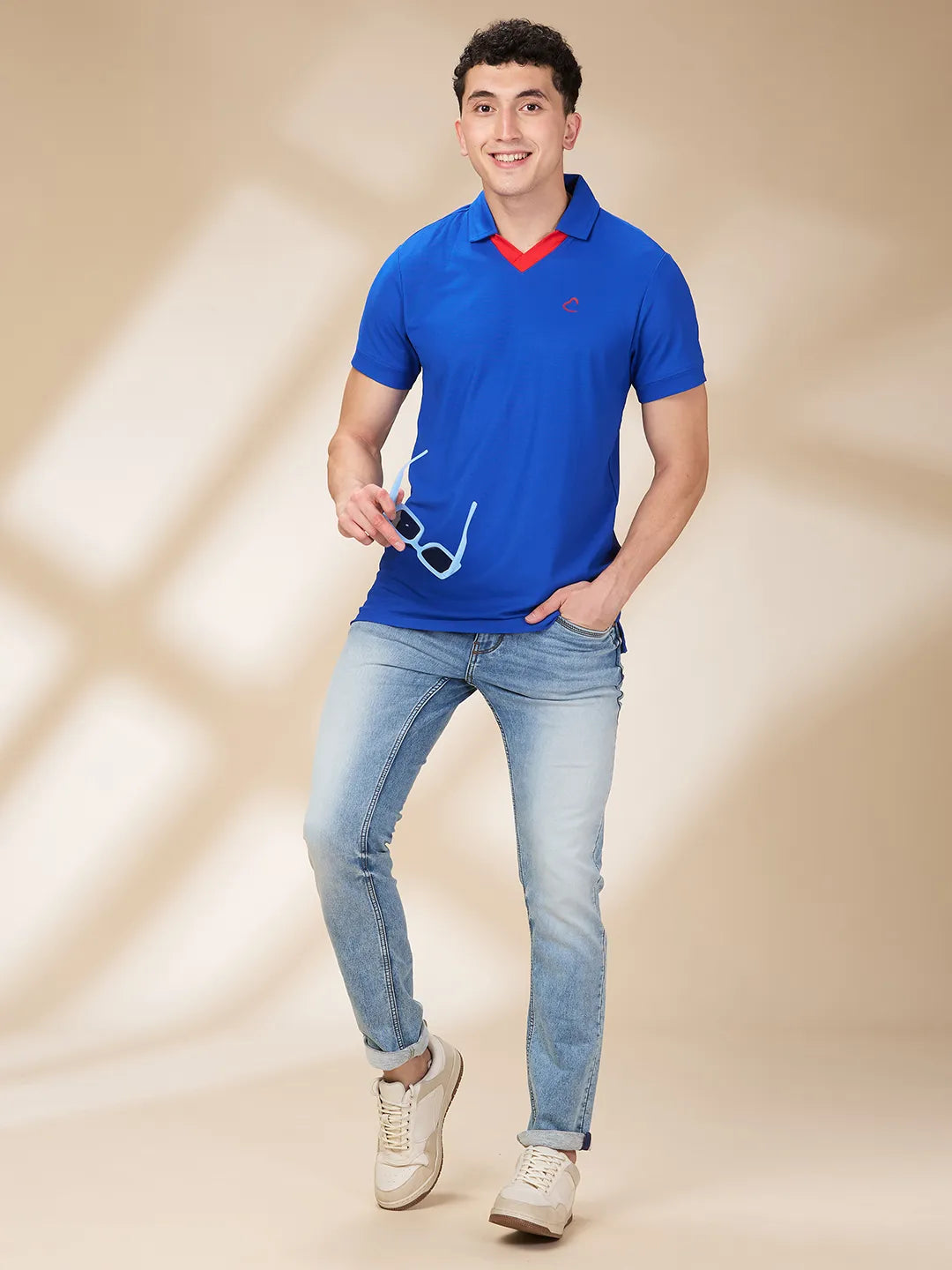 Being Human Clothing Men Blue Solid Jeans