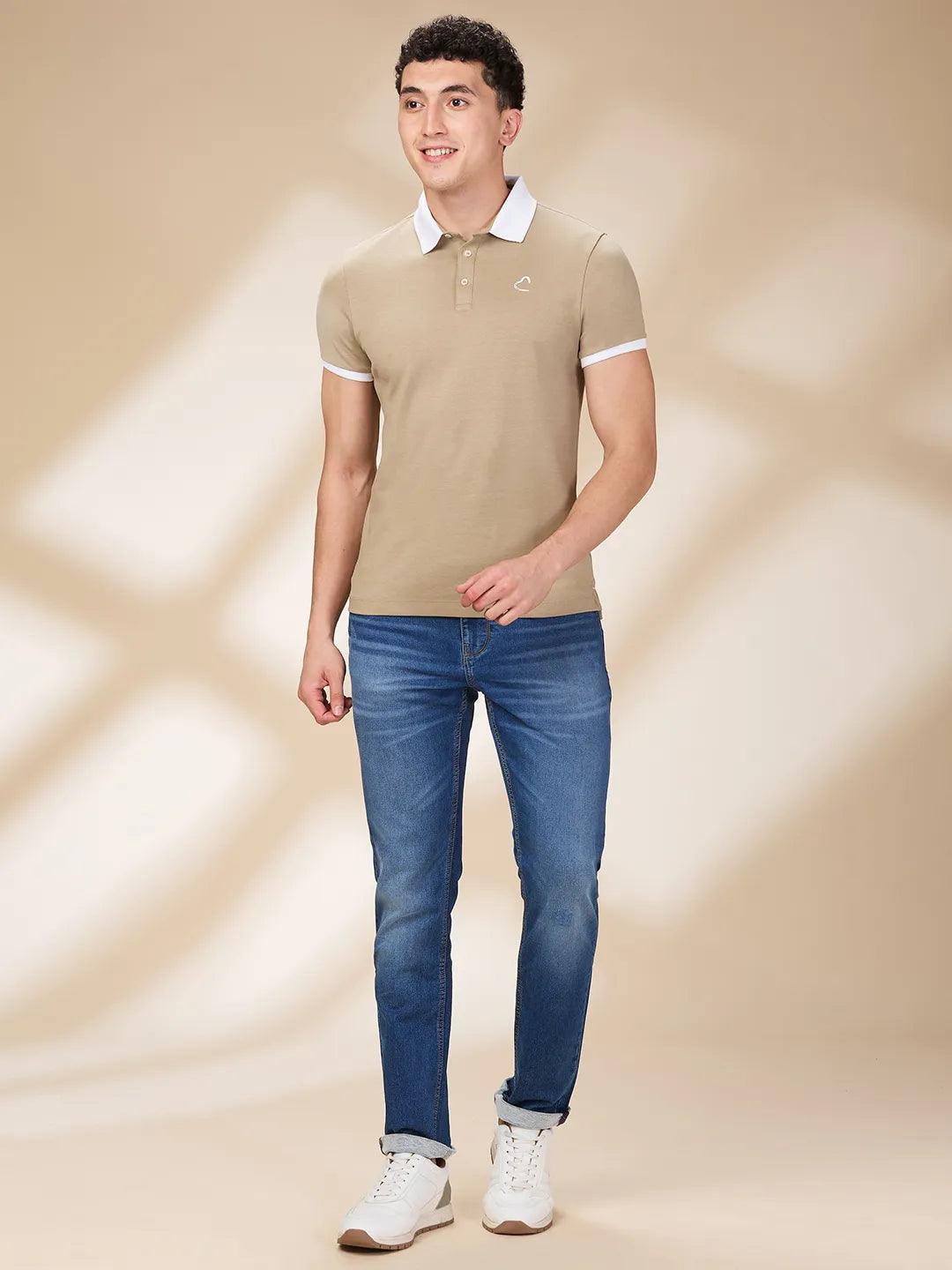 Being Human Clothing Men Blue Solid Jeans