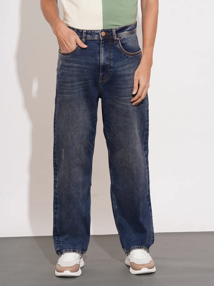 Blue Radon-Anti Fit Denims for Men