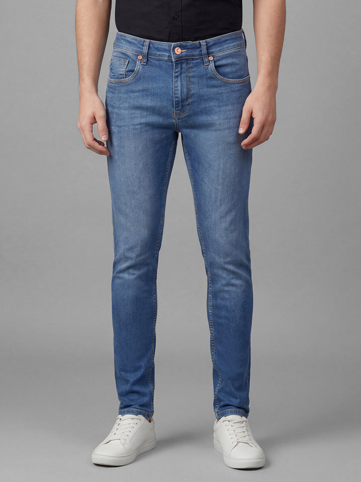 Blue Slim Fit  Men's Jeans