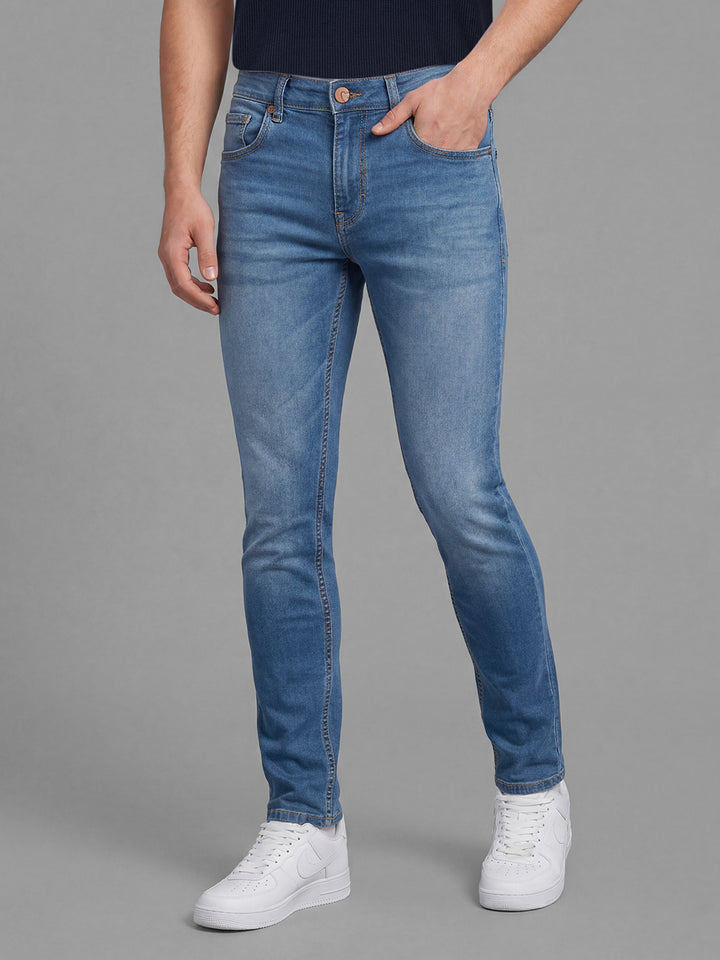 Blue Slim Fit  Men's Jeans