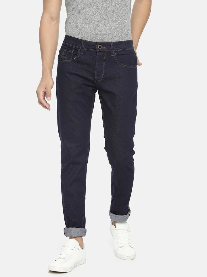 Blue Skinny Fit Denim for Men