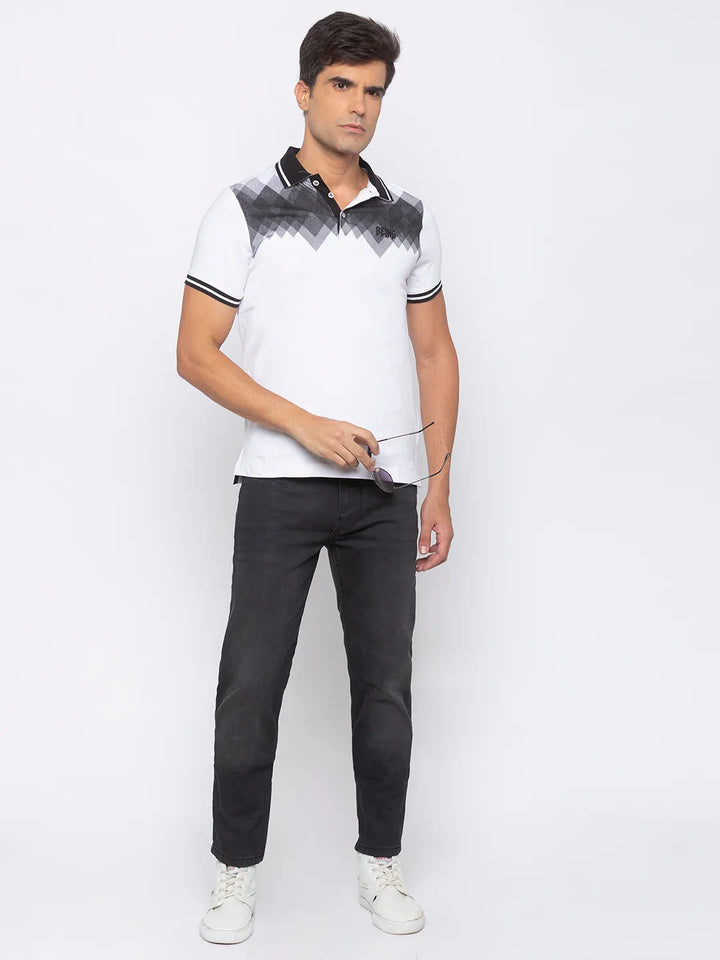 Black Slim Fit Denim for Men