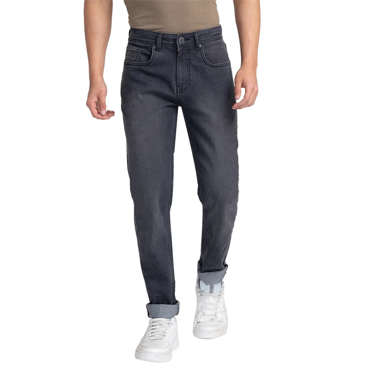 Grey Skinny Fit Denim for Men