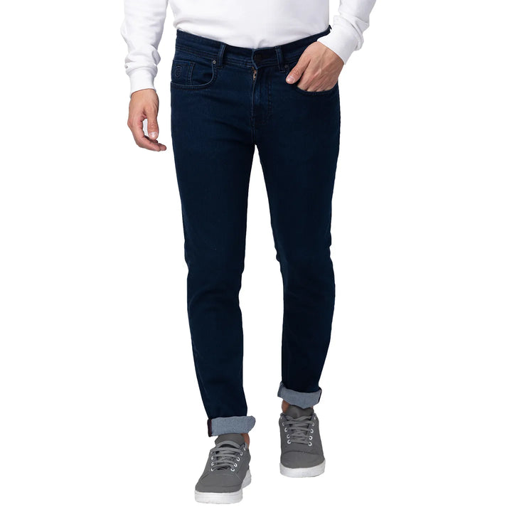 Blue Skinny Fit Denim for Men
