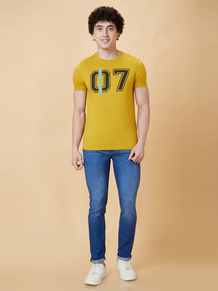 Blue Slim Fit Denim for Men