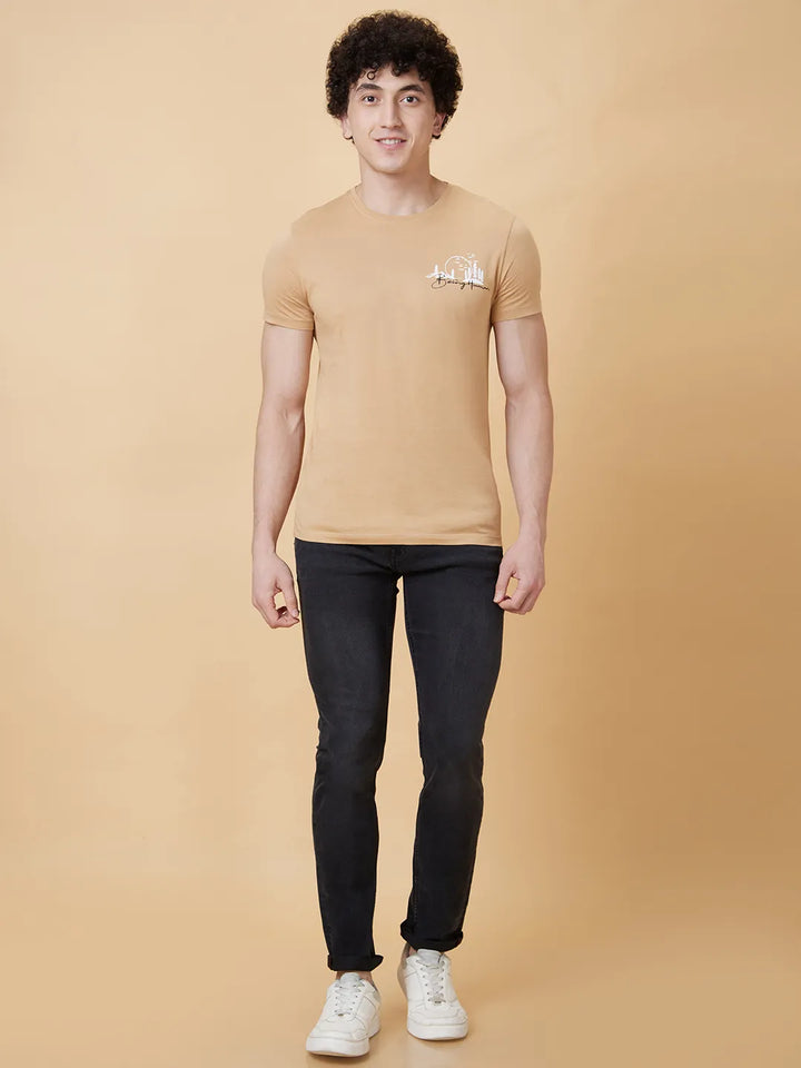 Black Slim Fit Denim for Men