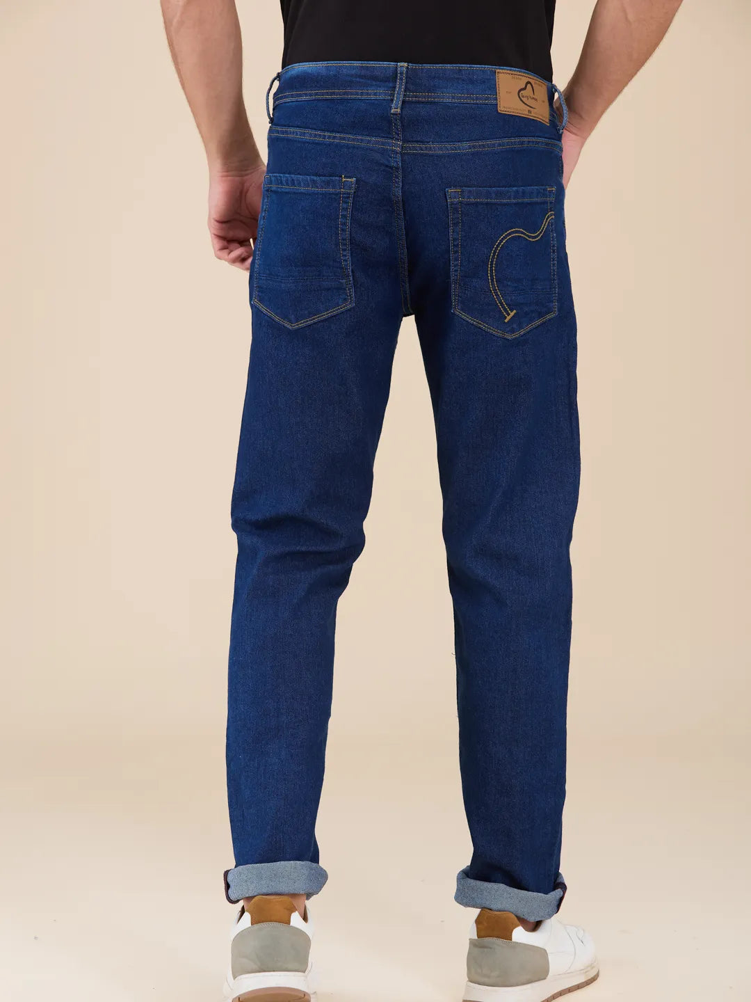Being Human Clothing Mens-Bottom Denim Mid Tone