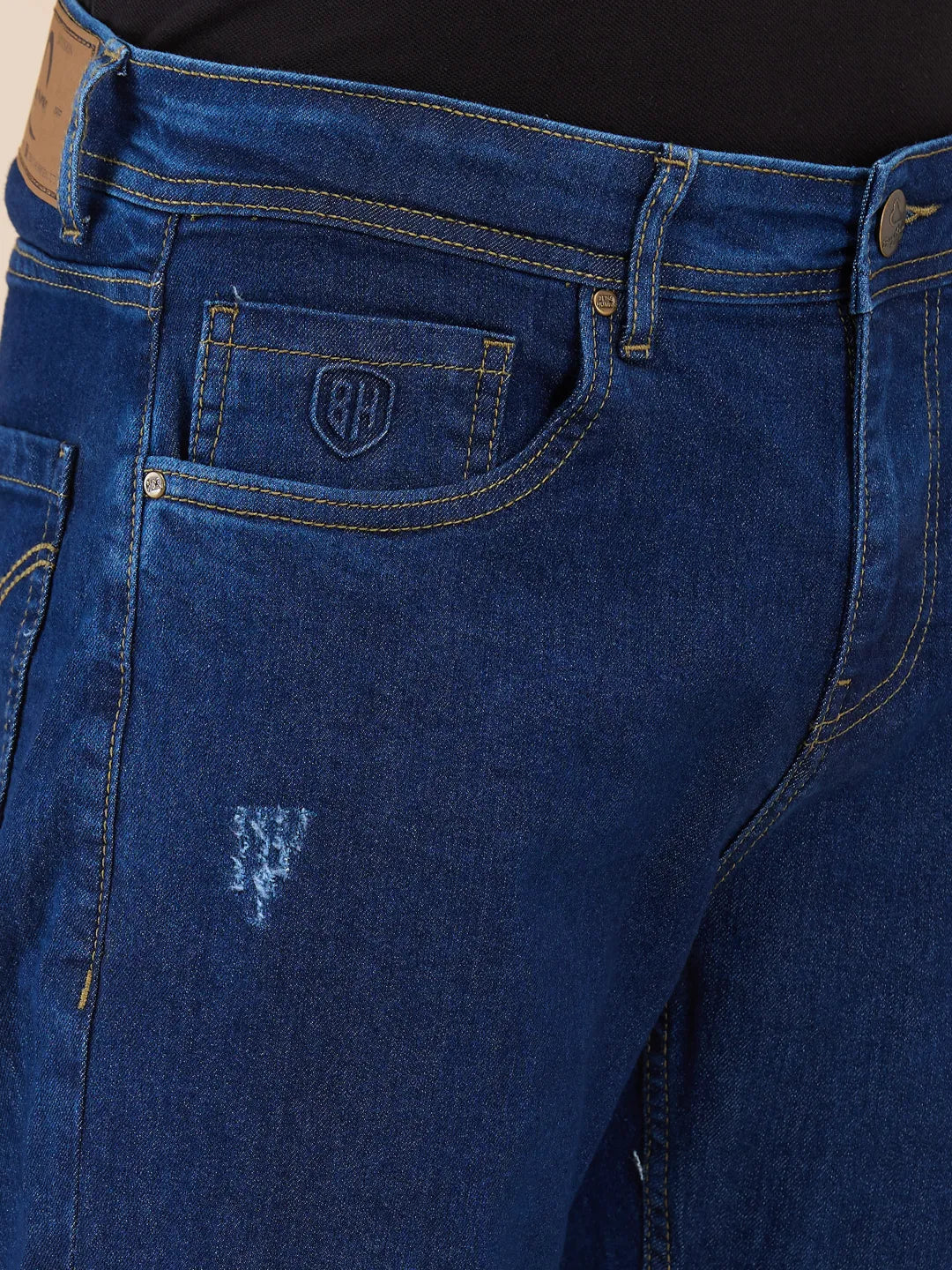 Being Human Clothing Mens-Bottom Denim Mid Tone