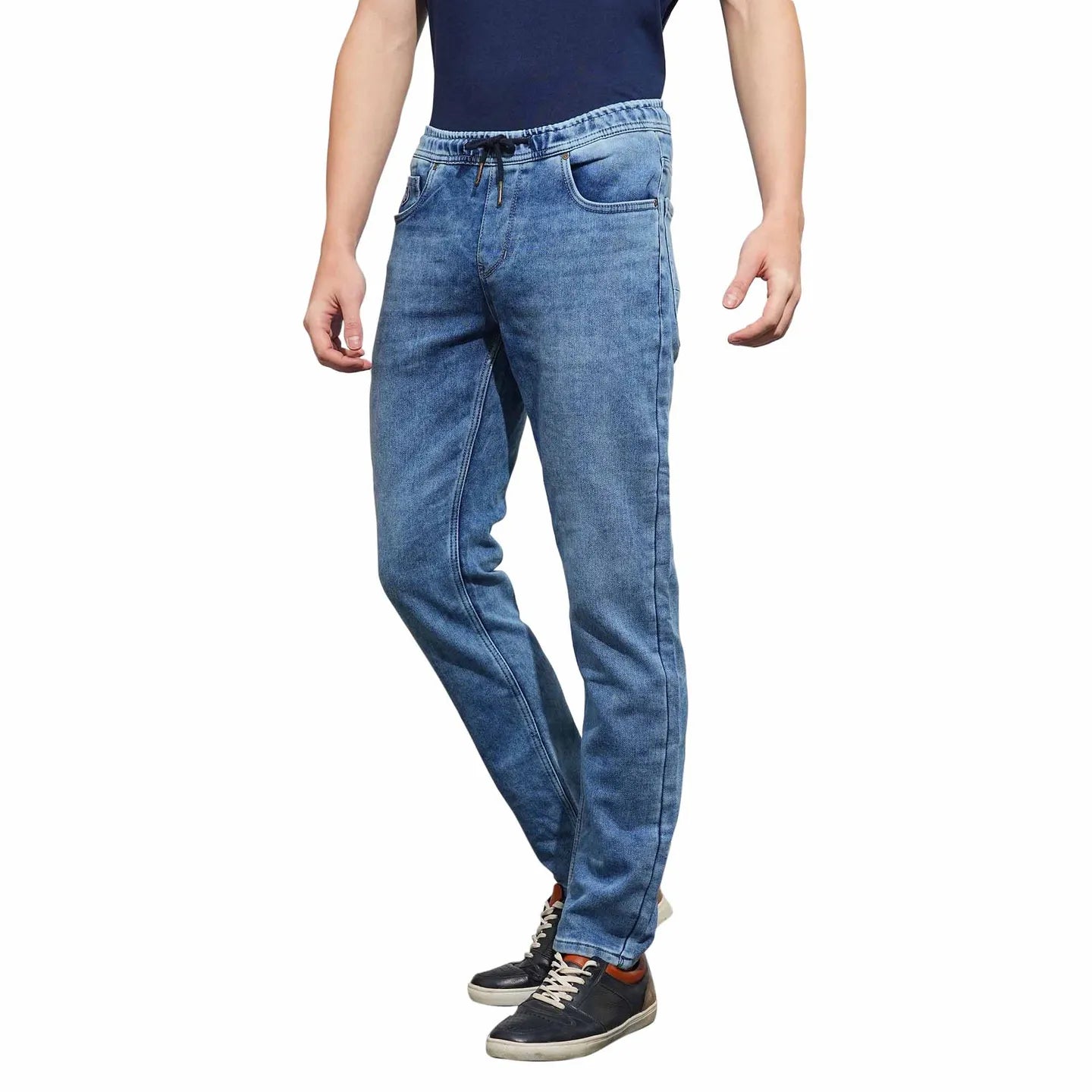 Being Human Clothing Mens-Bottom Joggers Light Tone