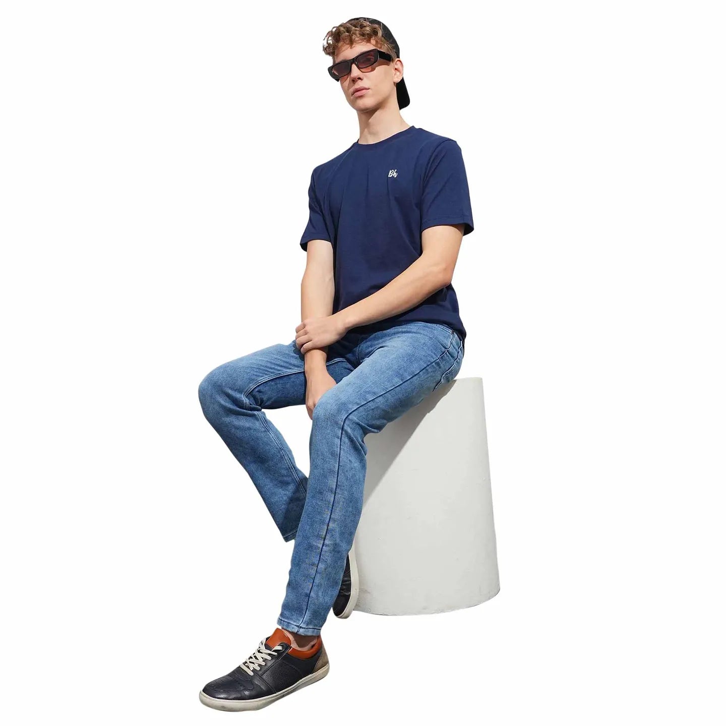 Being Human Clothing Mens-Bottom Joggers Light Tone