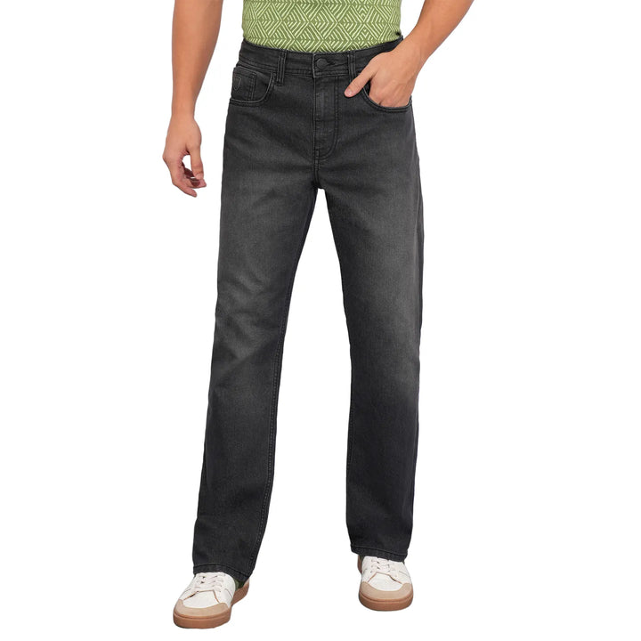 Grey Berylium-Boot Cut Fit Denims for Men by Being Human Clothing