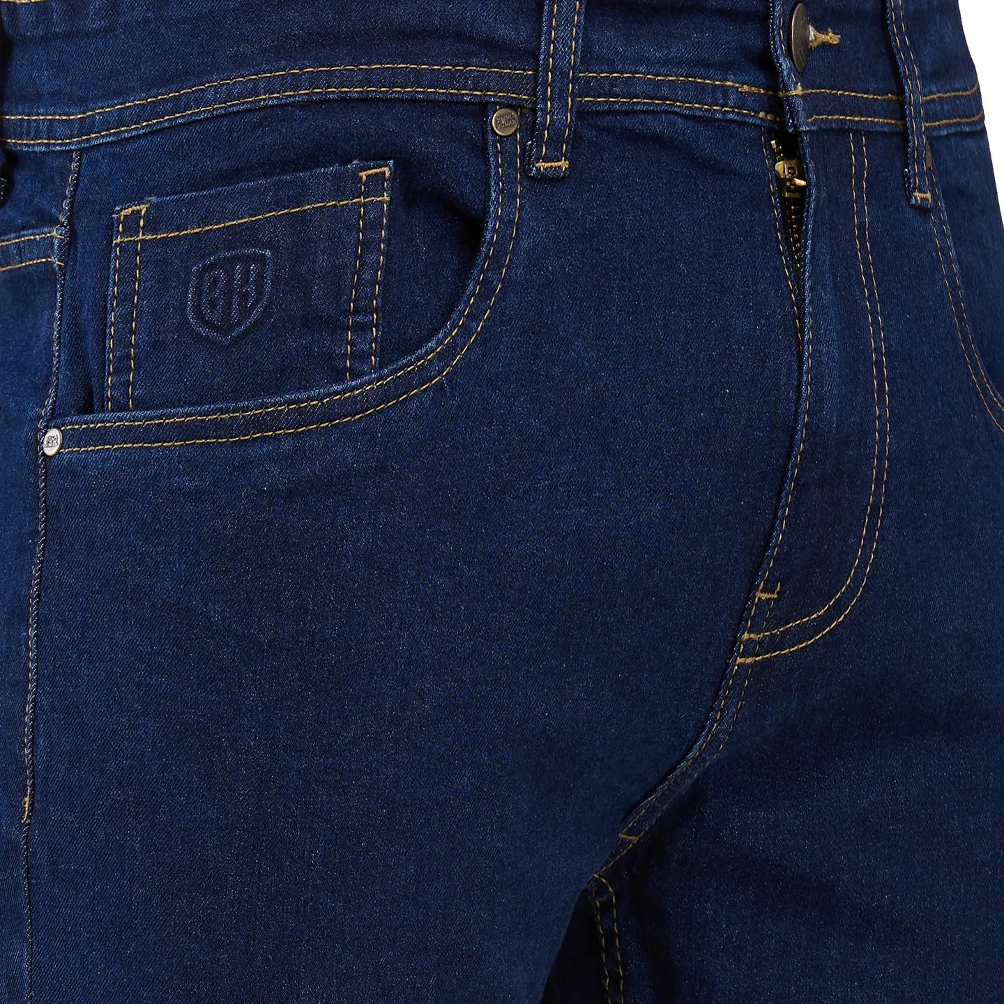 Blue Slim Fit Men's Denims by Being Human Clothing