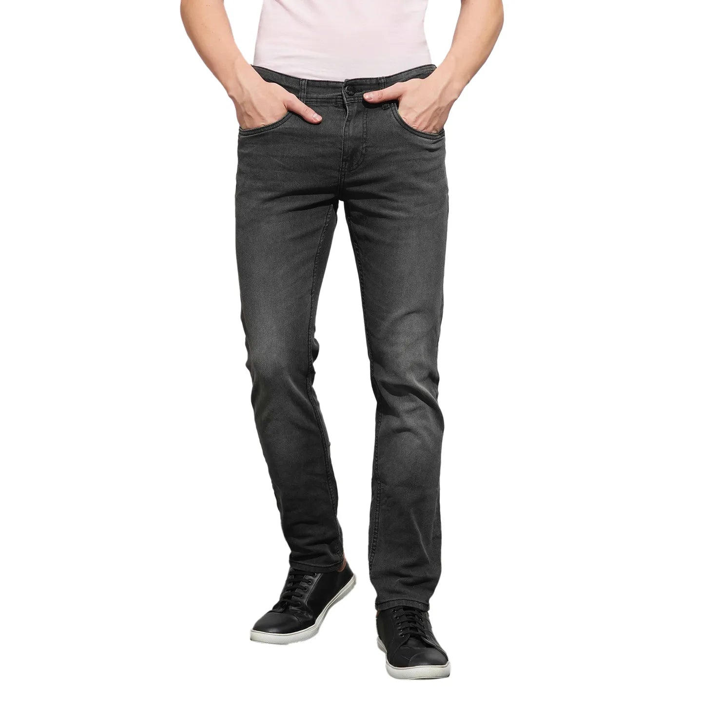 Being Human Clothing Mens-Bottom Denim Grey Tone