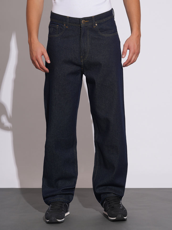 Raw Blue Anti Fit Denims for Men by Being Human Clothing