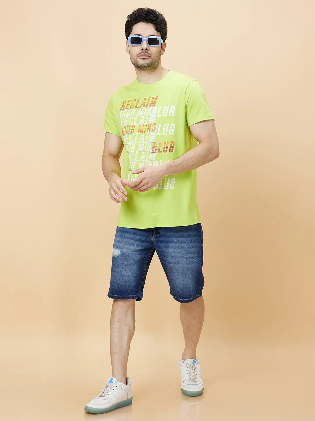 Being Human Clothing Men Shorts Fit Shorts-Mid Tone