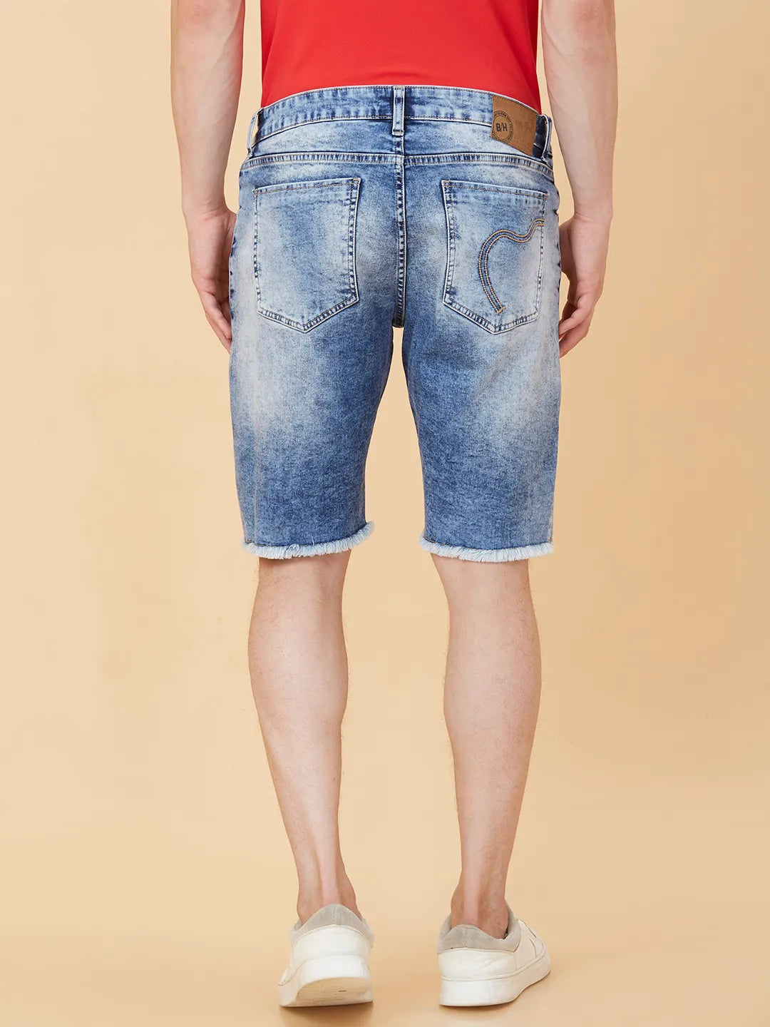 Being Human Clothing Men Shorts Fit Shorts-Light Tone