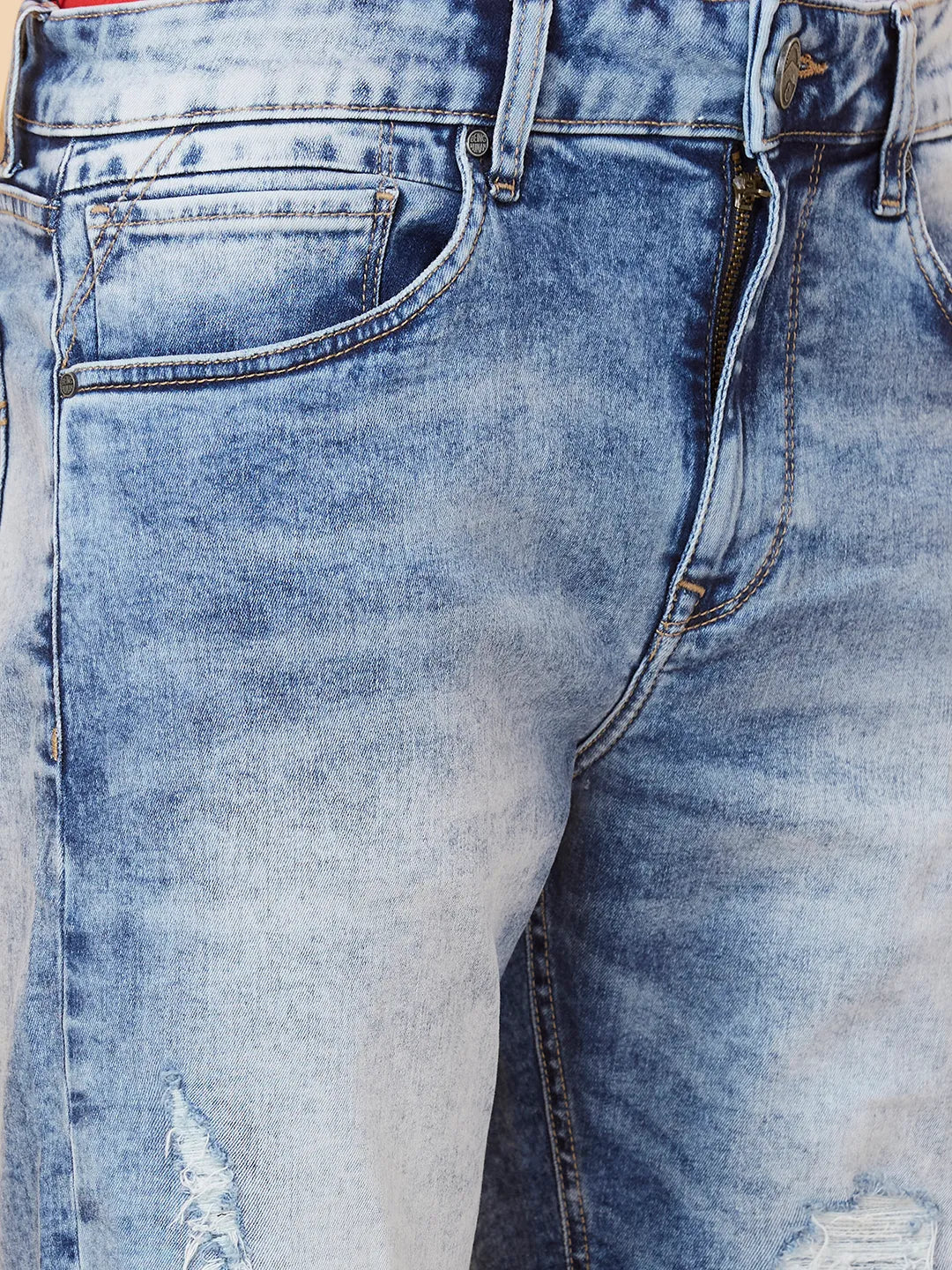 Being Human Clothing Men Shorts Fit Shorts-Light Tone